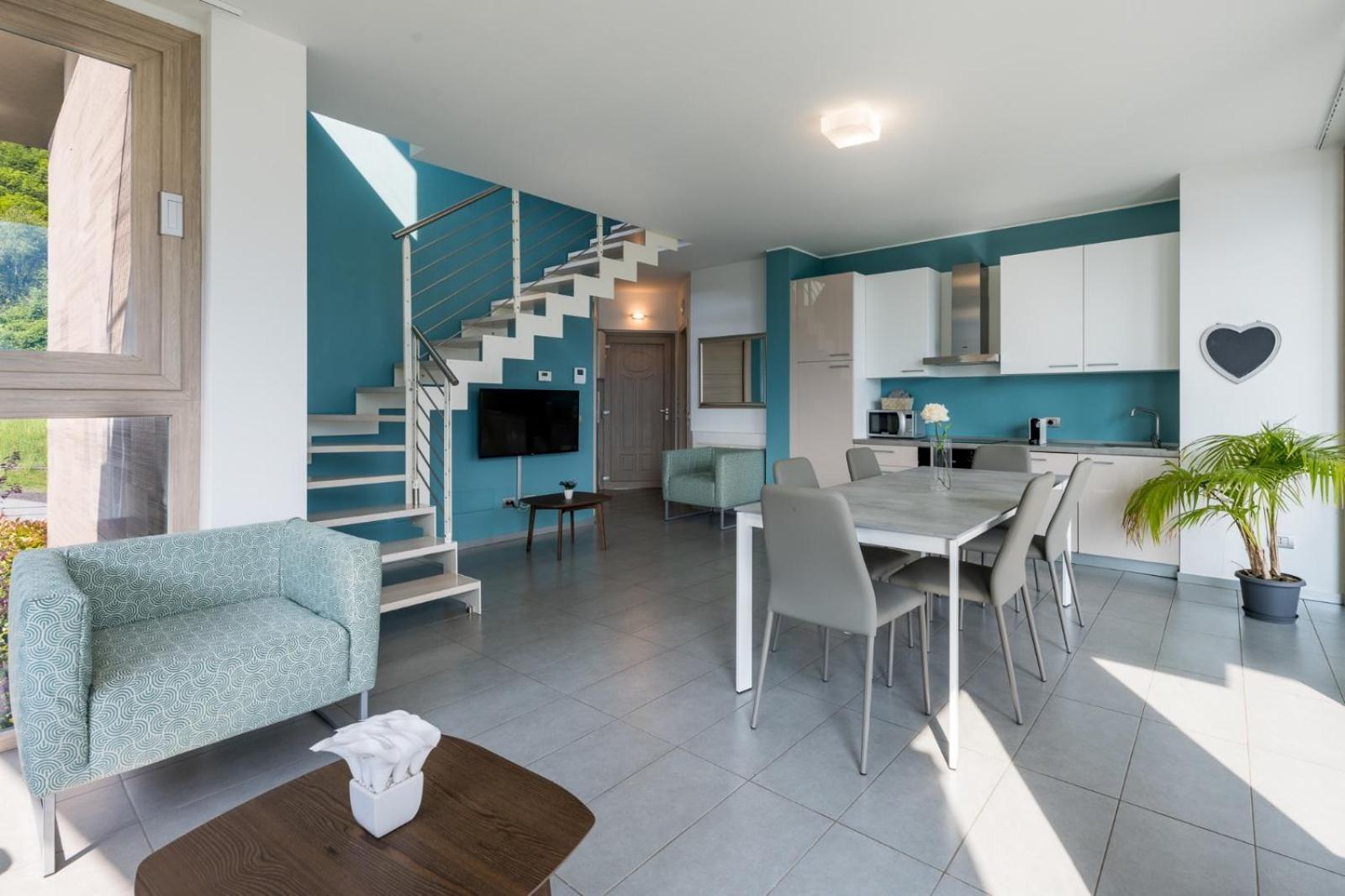 Bellagio Village- 4 Apartments By The Lake - Seasonal Warm Pool And Sauna Oliveto Lario 객실 사진